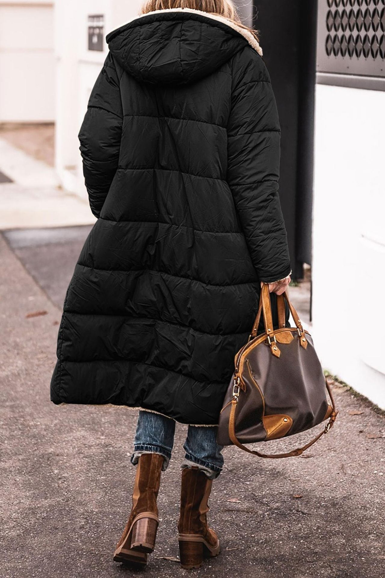 Cleo | Cozy Longline Sherpa Coat