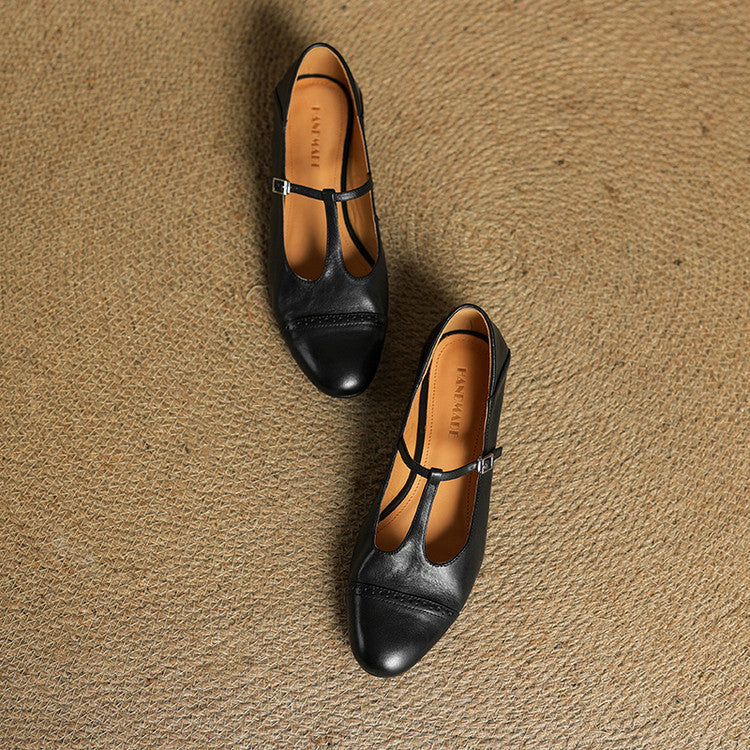 Mara | Luxe Leather Flats
