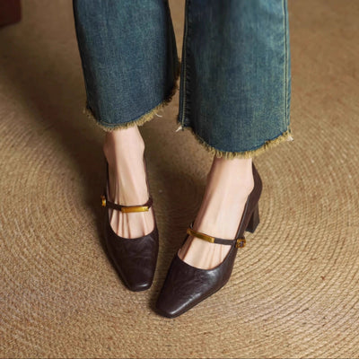 Auria | Luxe Leather Heels