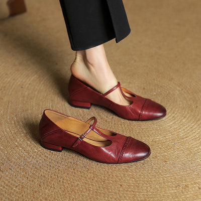 Mara | Luxe Leather Flats