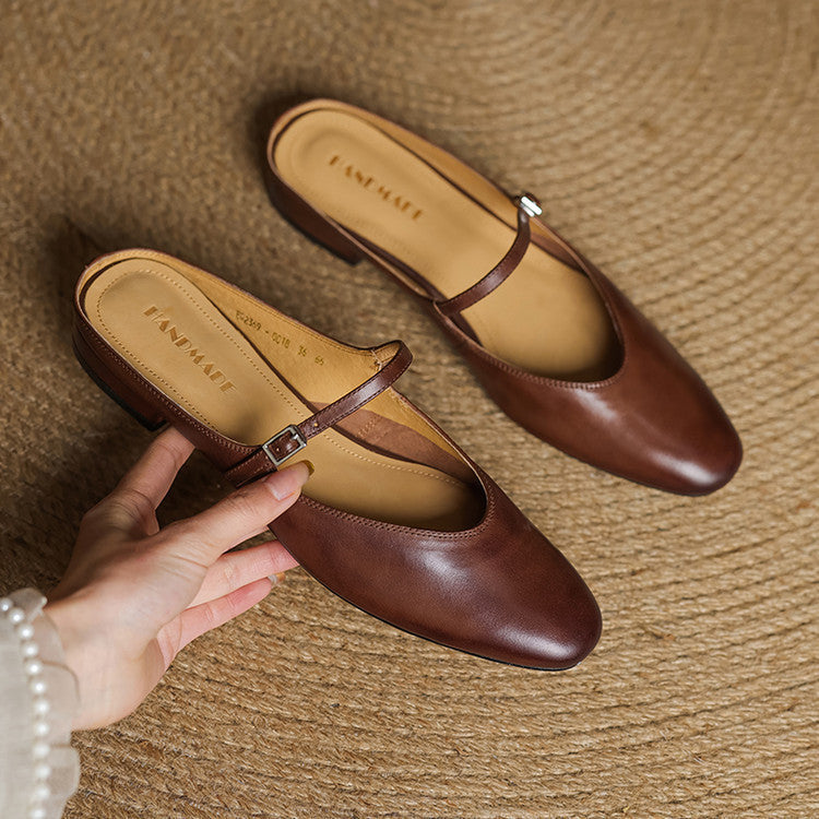 Maverick | Luxurious Leather Mules