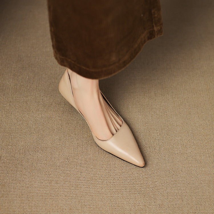 Vogue | Luxurious Leather Heels