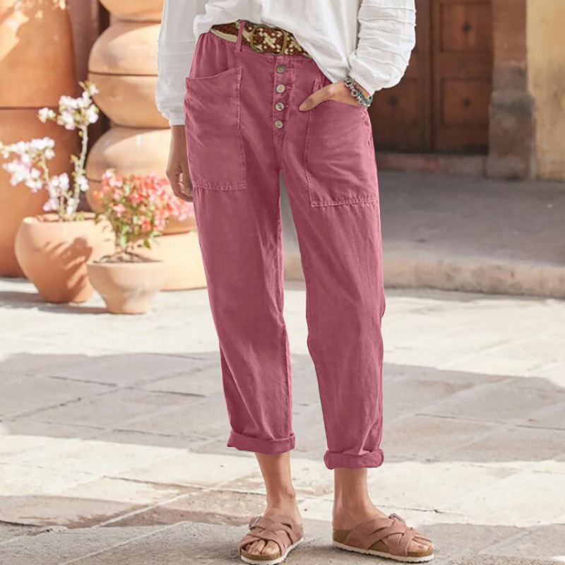 Breezy | Relaxed Cotton Pants