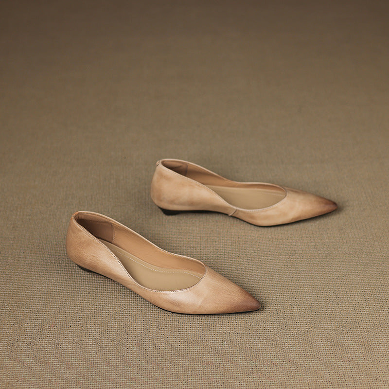 Natura | Luxe Leather Flats