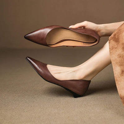 Natura | Luxe Leather Flats