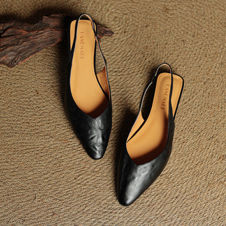 Ava | Chic Leather Slingbacks