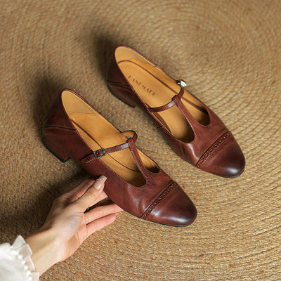 Mara | Luxe Leather Flats