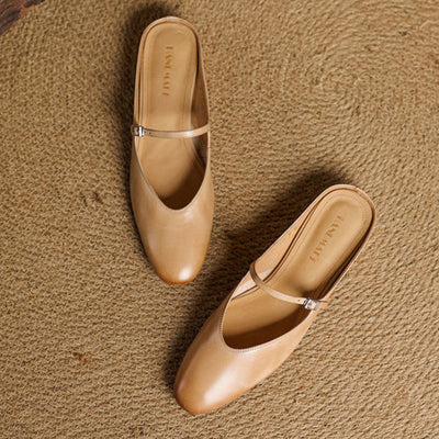 Luxe | Genuine Leather Mules