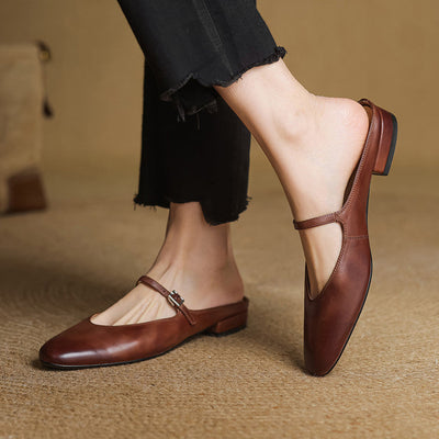 Luxe | Genuine Leather Mules