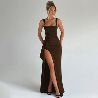 Celeste | Elegant Open Back Maxi