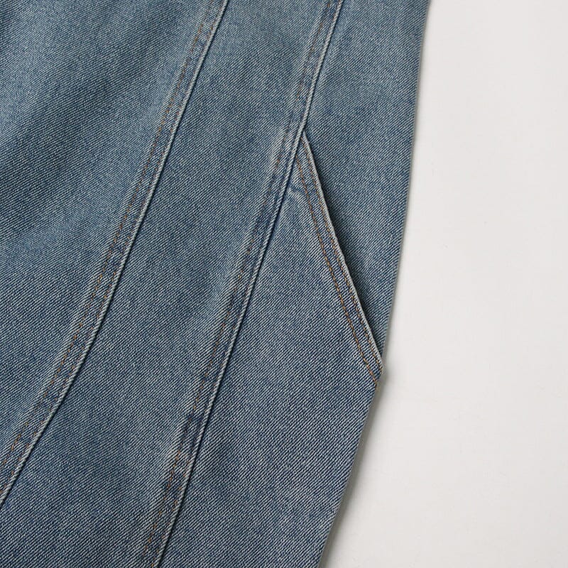 Dune | Chic Denim Mini Dress