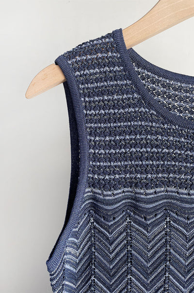 Cleo | Chic Striped Midi Dress