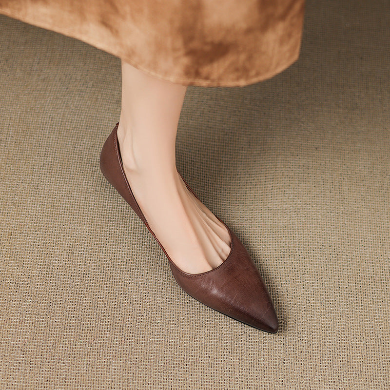 Natura | Luxe Leather Flats