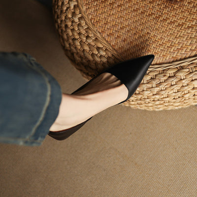 Vogue | Luxurious Leather Heels