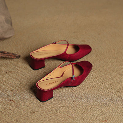 Zara | Luxurious Leather Mules