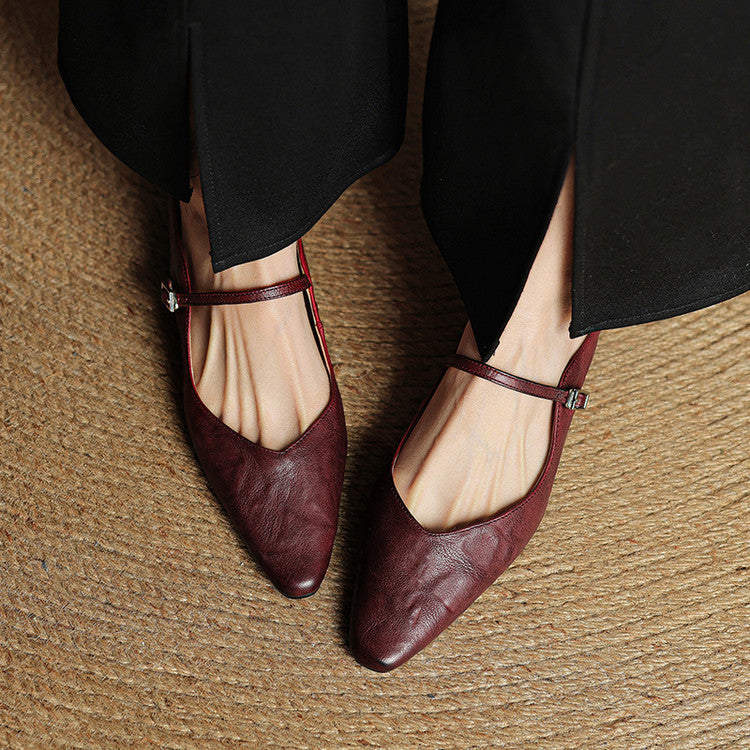 Zara | Luxurious Leather Mules