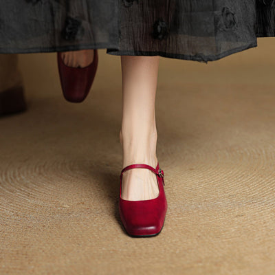 Zara | Luxurious Leather Mules