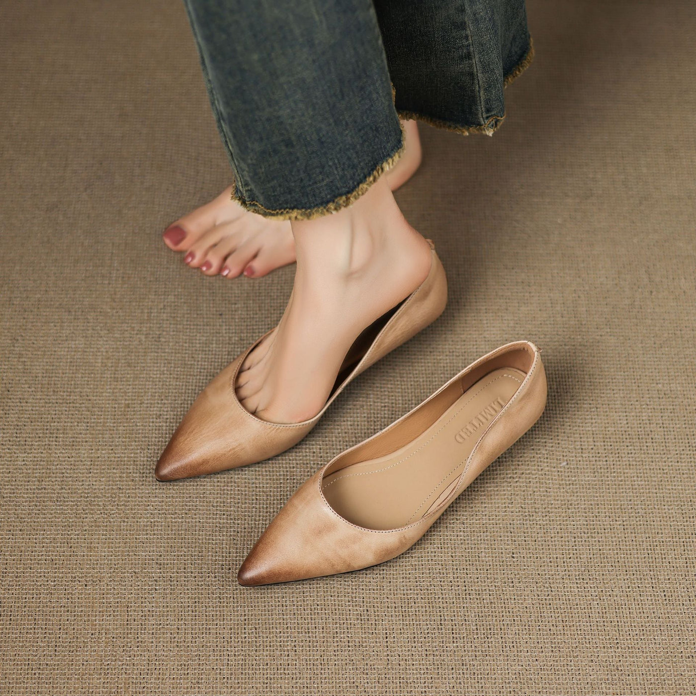 Mira | Luxurious Leather Ballet Flats