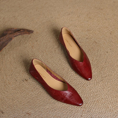 Zara | Luxe Leather Slip-Ons