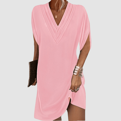 Alyssa | Chic Half-Sleeve Dress