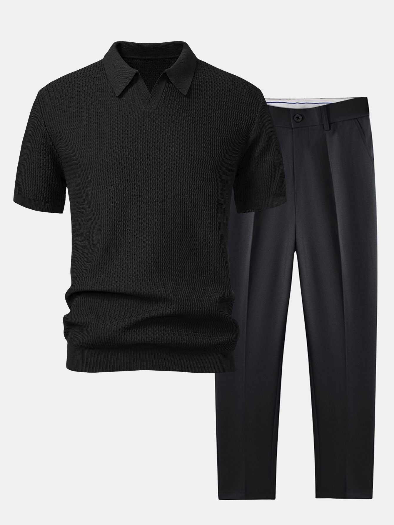 Teez | Golf V-Neck Polo Set