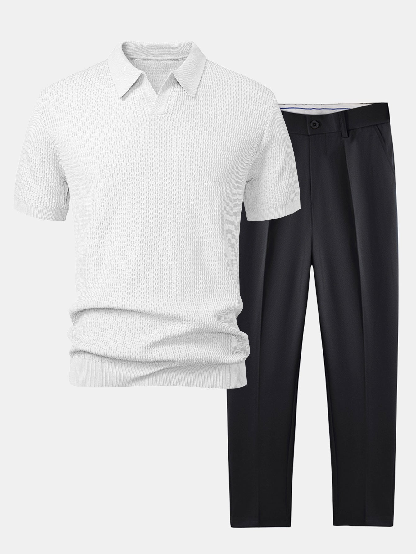 Teez | Golf V-Neck Polo Set
