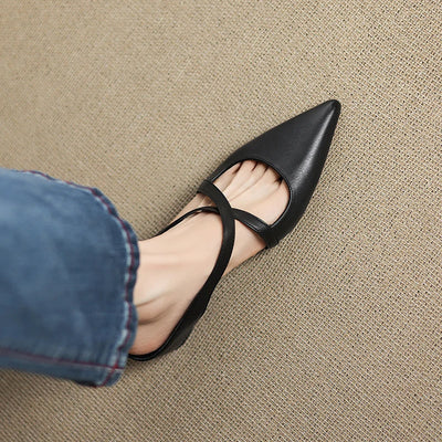 Kira | Luxurious Leather Mules