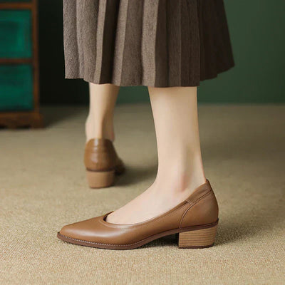 Elara | Elegant Mid-Heel Shoes