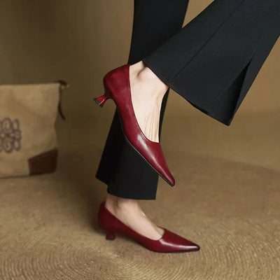 Sable | Elegant Leather Pumps