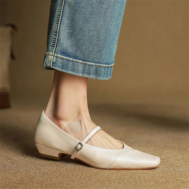 Zara | Chic Leather Heels