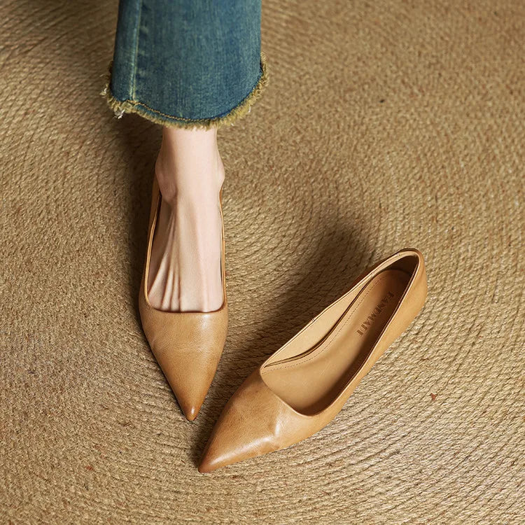 Nora | Chic Leather Heels