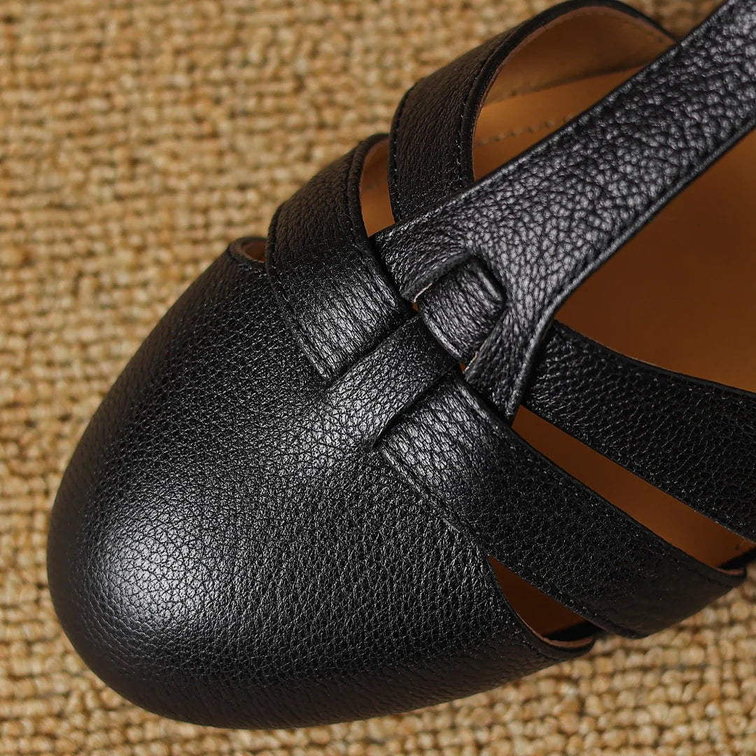 Nora | Chic T-Bar Flats