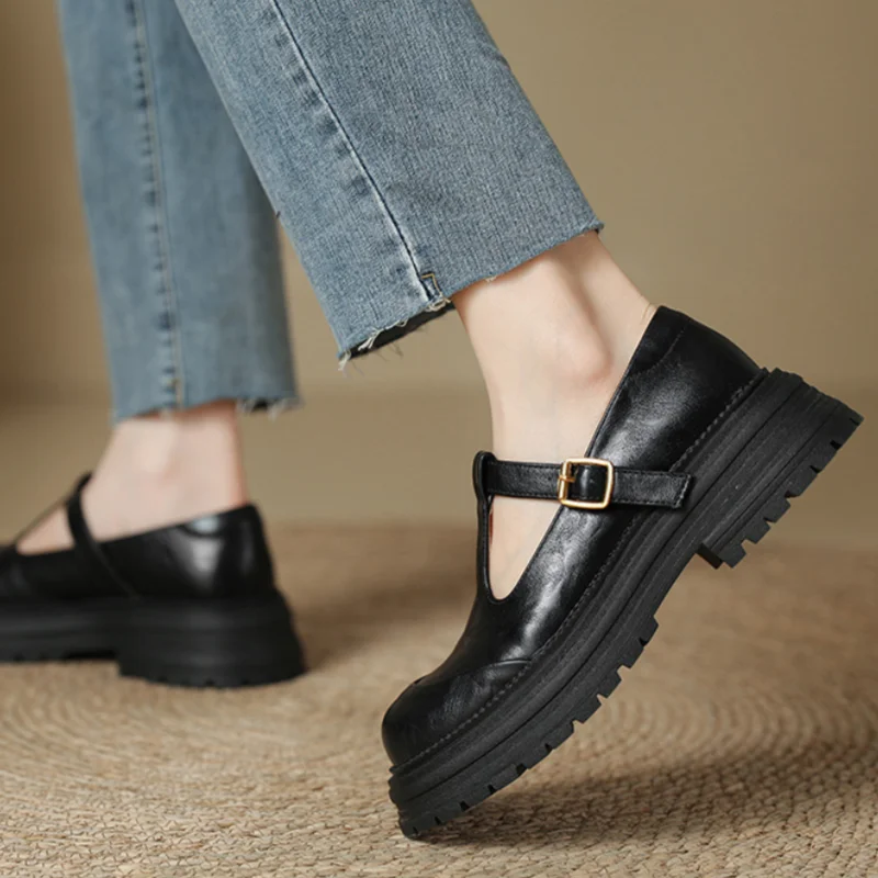 Riley | Chic T-bar Shoes