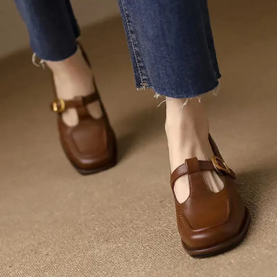 Zara | Chic T-Strap Sandals