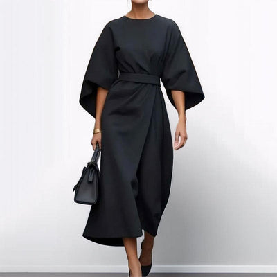 Eldra | Luxurious Batwing Maxi Dress