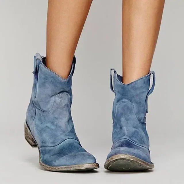 Rustic | Vintage Cowboy Ankle Boots