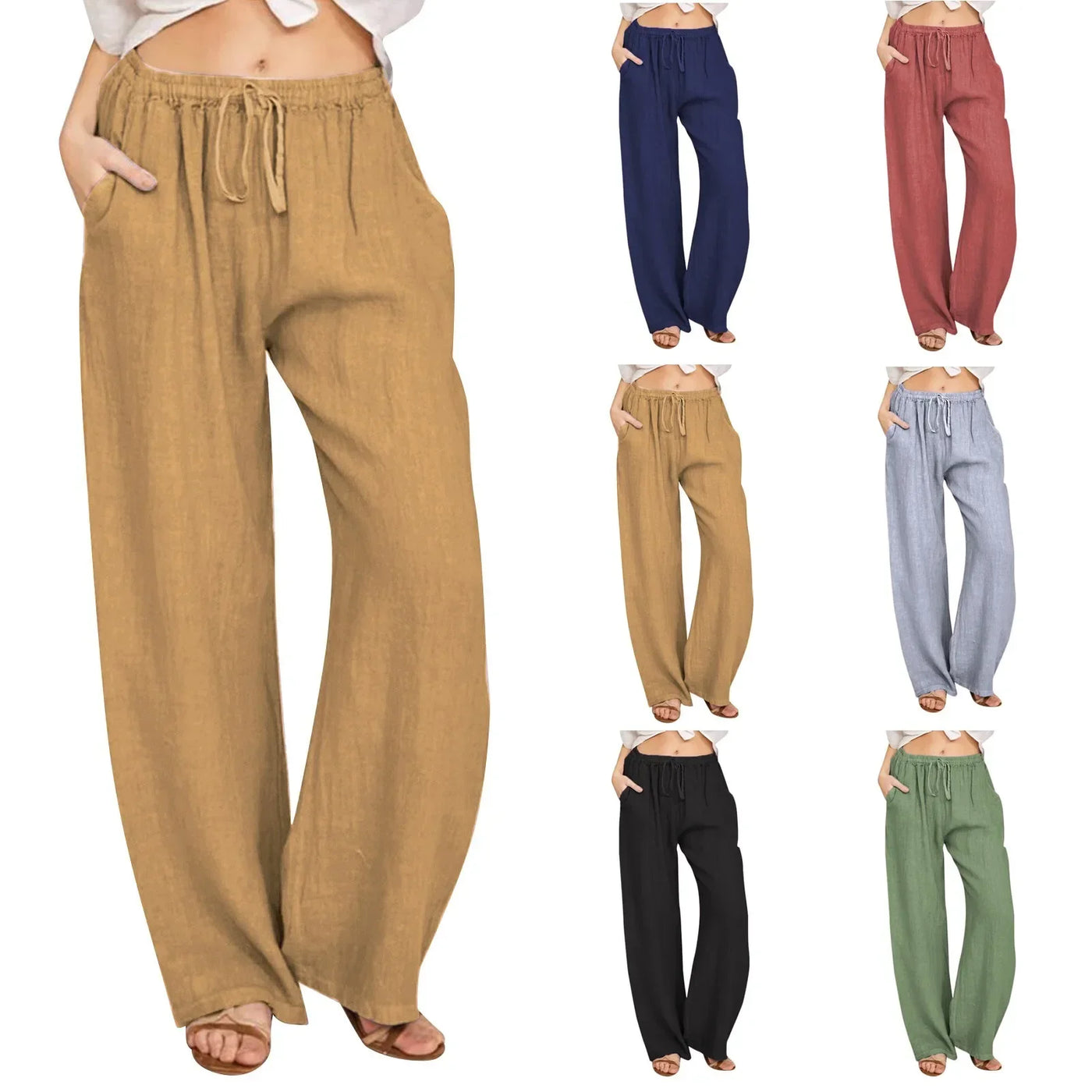 Juno | Effortless Cotton Linen Pants