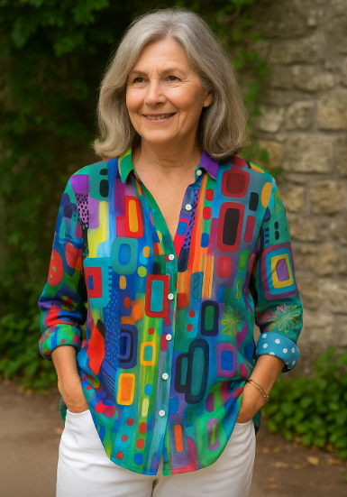 Edna | Effortless Artistic Blouse