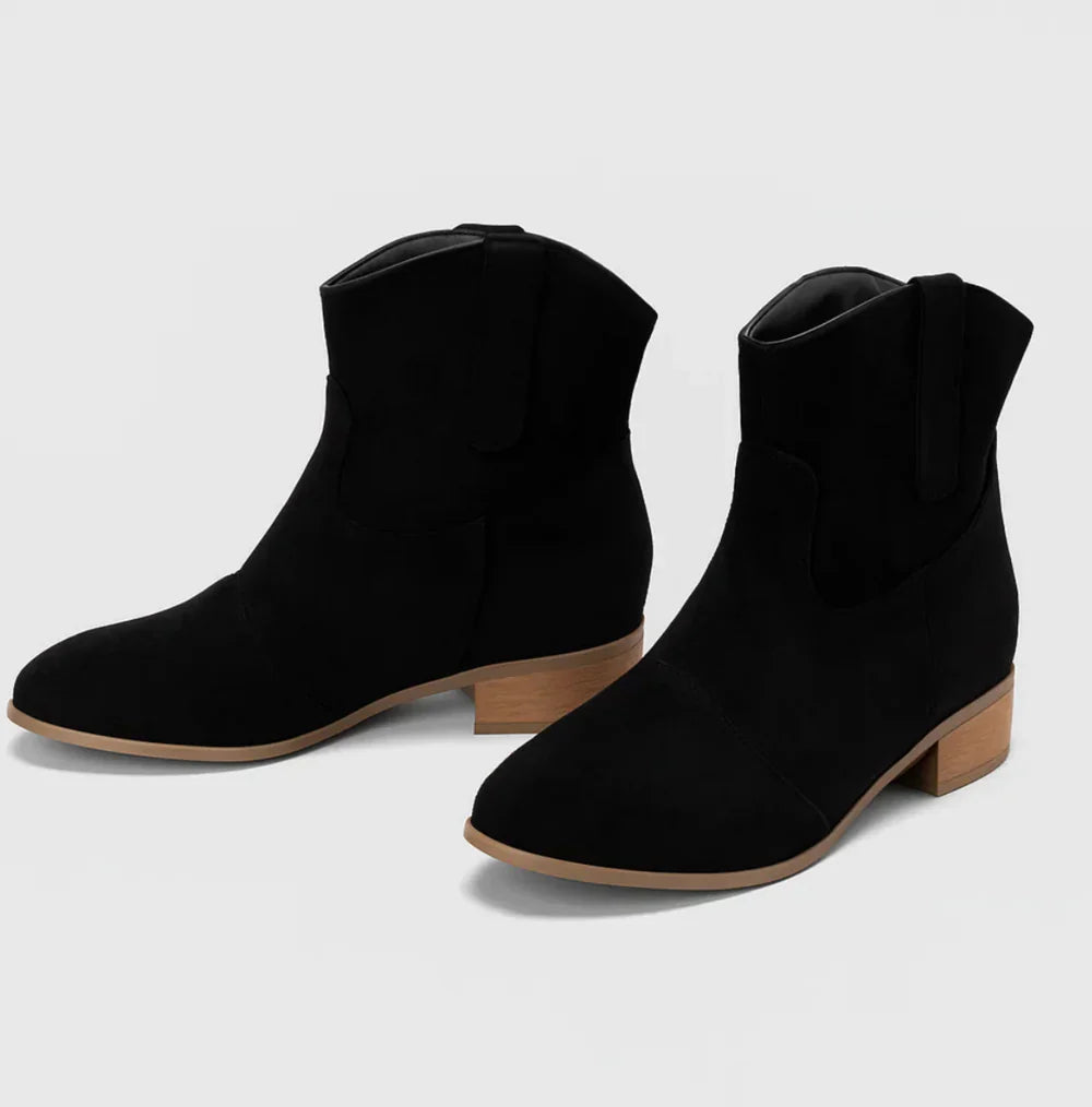 Boulder | Western Suede Boots