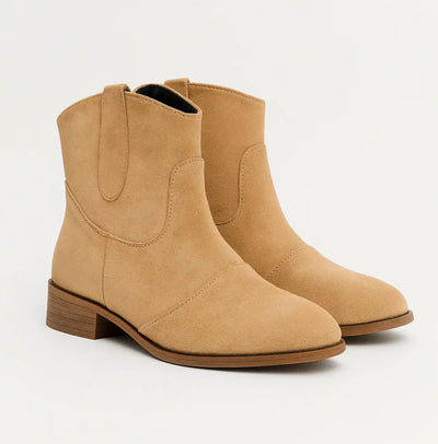 Boulder | Western Suede Boots