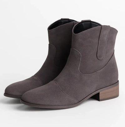 Boulder | Western Suede Boots