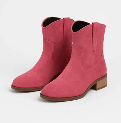Boulder | Western Suede Boots