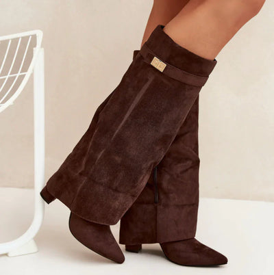 Zara | Luxe Suede Boots