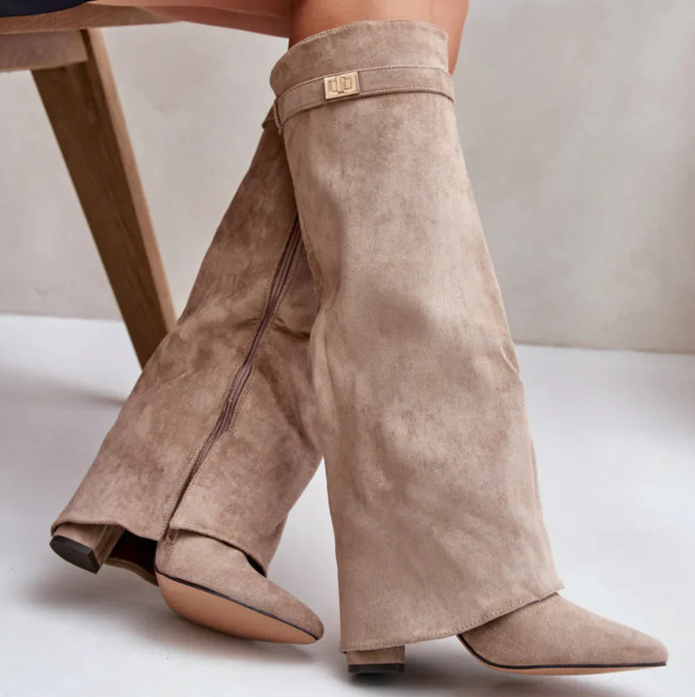 Zara | Luxe Suede Boots
