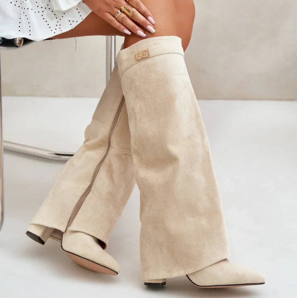 Zara | Luxe Suede Boots