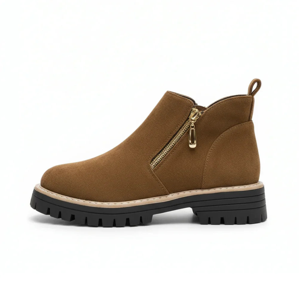 Natura | Soft Suede Ankle Boots