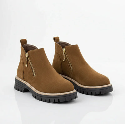 Natura | Soft Suede Ankle Boots
