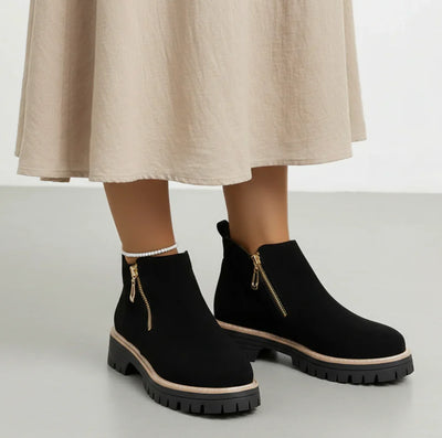 Natura | Soft Suede Ankle Boots