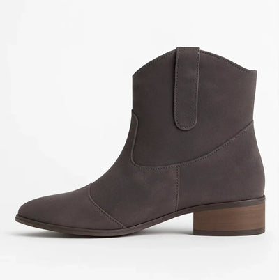 Boulder | Western Suede Boots