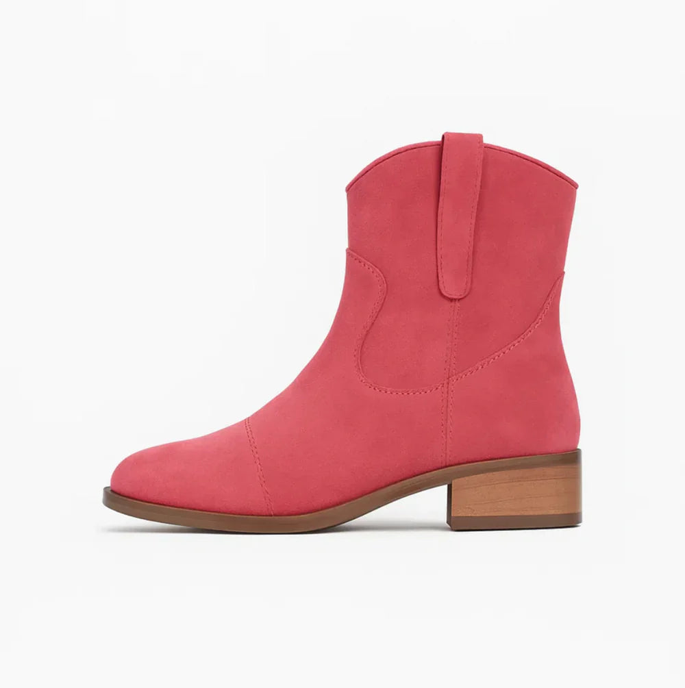 Boulder | Western Suede Boots